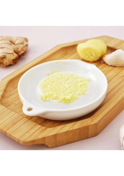 Seramik Sarımsak Öğütücü Masher - Sarımsak, Zencefil, Havuç, Mutfak Öğütme Aracı Için Beyaz Porselen El Değirmeni (Yurt Dışından) fırsatları