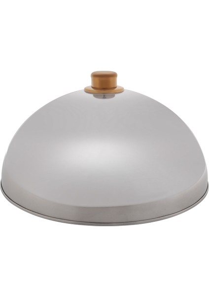 12 Inç Paslanmaz Çelik Peynir Eritme Kubbesi ve Buharda Pişirme Kapağı, Cilalı Biftek Örtüsü, Cloche Servis Yemek Kapağı, En Iyi Düz Üst Izgara Izgara Vb. (Yurt Dışından)