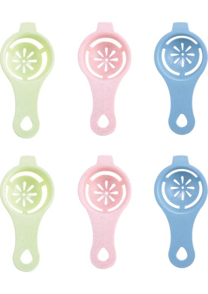 Yumurta Sarısı Beyaz Ayırıcı 6 Pcs Yumurta Ayırıcı Yumurta Sarısı Ayırıcı Gıda Sınıfı Yumurta Beyaz Filtre Yumurta Ayırıcı Aracı (Yurt Dışından) modelleri