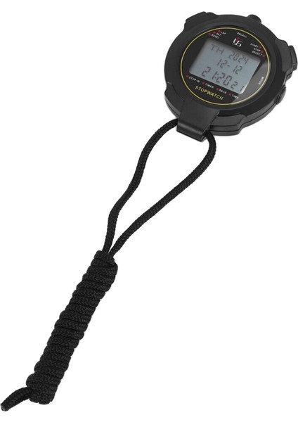 Dijital Spor Kronometre, 10LAP /bölünmüş Bellek Kronometre Geri Sayım Zamanlayıcısı, Büyük Ekran Su Geçirmez 12/24 Saat Saat (Yurt Dışından) fiyatları