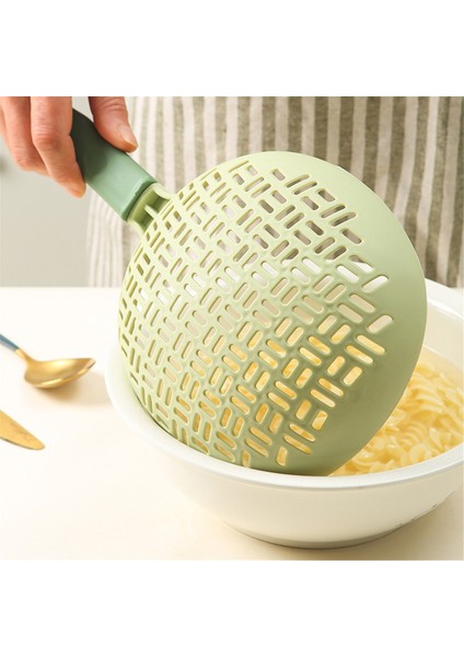 Kepçe Kevgir, Silikon Kevgir Sapı, Süzgeç Kevgir, Pişirme Silikon Kaşık, Makarna Kevgir Kaşık Süzgeç Yeşil (Yurt Dışından) fiyatları