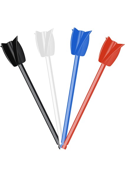 4pcs Epoksi Karıştırma Çubuk Boya Karıştırma Çubuğu Macun Çimento Boya Karıştırıcı, Yağlı Boya Için Matkap Aynası ile Bağlantı (Yurt Dışından)