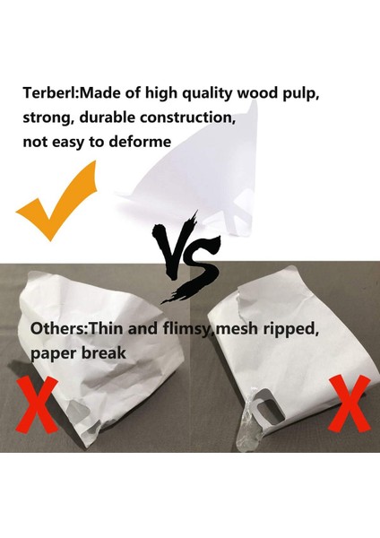 100 Paket 100 Mikrometre Boya Koni Boya Süzgeçleri ile Ince Naylon Örgü Otomotiv Sanatları El Sanatları Hobi Boyama Projeleri (Yurt Dışından) indirimleri