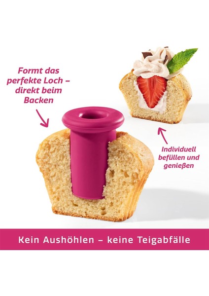 Muffin Kek Deliği Diy Pasta Cupcake Özetini Kaldırın Piston Kesici Pişirme Dekorasyon Kazma Delikleri 6pcs (Yurt Dışından) indirimleri