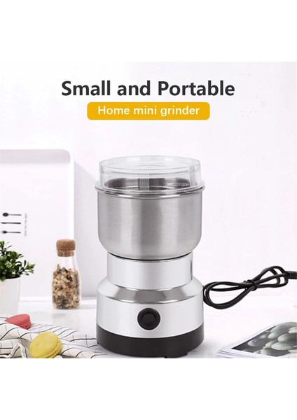Öğütücü Ev Elektrikli Fasulye Öğütücü Kuru Öğütücü Portatif Kahve Çekirdek Çırpıcı Için Kahve Tozu Makinesi Abd Fiş (Yurt Dışından) fiyatları