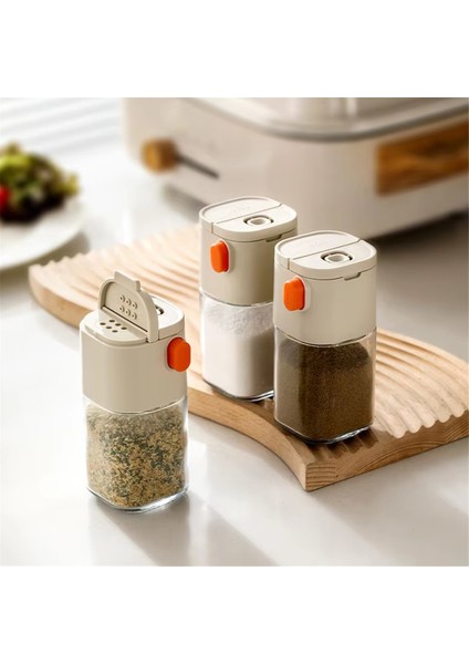 Pres Tipi Cam Baharat Şişesi, Çok Fonksiyonlu Nicel Baharat Tenceresi, Mutfak Tuzu Kavanozu, Baharat ve Biber Çalkalayıcılar (Yurt Dışından) modelleri
