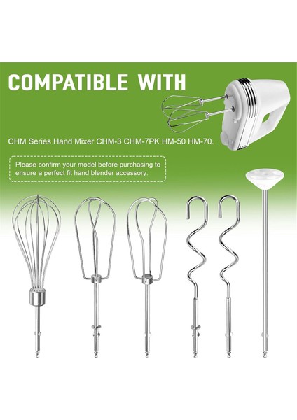 Cuisinart Paslanmaz Çelik Sol ve Sağ Turbo Tarzı Çırpıcılar, Tel Yumurta Çırpma, Sıvı Karıştırma Çubuğu Için El Karıştırıcı Çırpıcılar (Yurt Dışından) modelleri