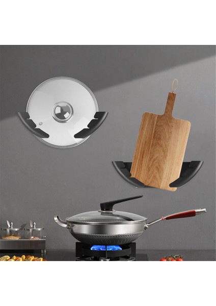 Kabine Için Pot Kapak Organizatörü, Mutfak Dolabı Kapısı Için Pot Kapağı Tutucu Organizatörü, Universal Pan Lids Organizatör 2 Pcs (Yurt Dışından) indirimleri