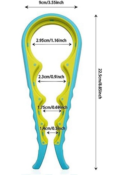Zahmetsiz Kavanoz ve Şişe Açıcı - Yaşlılar Için Mükemmel Mutfak Gadget Güvenli Kavrama Kauçuk Kavanoz -Açıcı Tutucu Kolay Açılış (Yurt Dışından) fırsatları