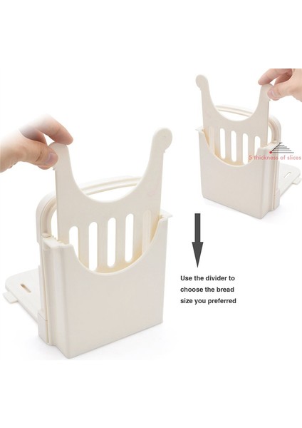Ekmek Dilimleyici, Katlanabilir Ekmek Tost Dilimleyici Sandviç Tost Dilimleme Makinesi- Hızlı ve Güvenli Eşit Dilimleme Sizin Için Mutfak (Yurt Dışından) fırsatları
