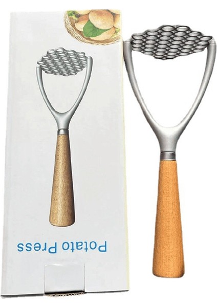 Patates Çamur Basınçlı Ahşap Sap Patates Maskeri Ricer Meyve Sebze Aletleri Mutfak Aletleri Aksesuarları (Yurt Dışından)