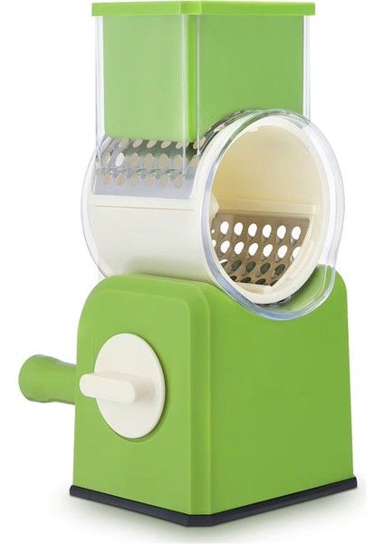 Döner Peynir Grater - Manuel Sebze Dilimleyici ve Koyalı Parçalı, Güçlü Emme Tabanı Verimli Dilimleme (Yurt Dışından)