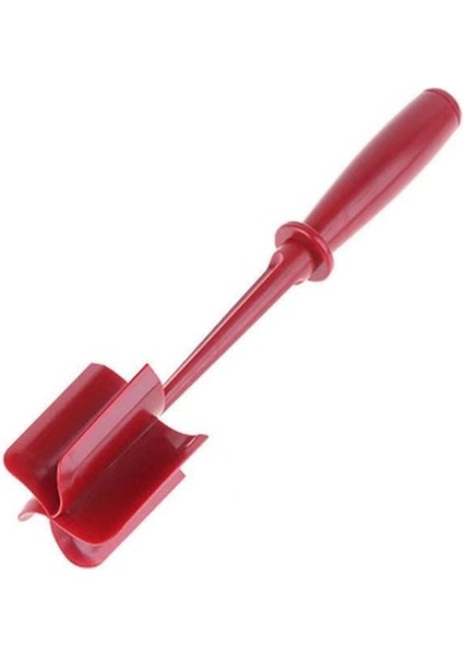 Meat Chopper, Hamburger Helikopter, Patates Masher-Beef Smasher Mutfak Aracı ve Gadgets, Yapışmaz Tencere Kırmızı İçin Güvenli (Yurt Dışından)