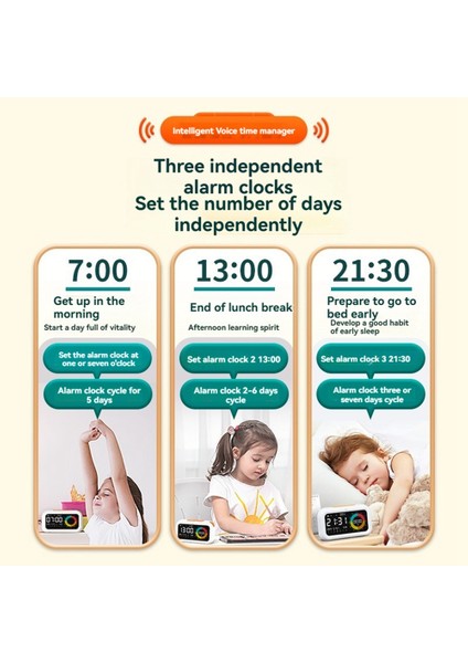 Akıllı Sesli Zaman Yöneticisi Mükemmel Öğrenci Akıllı Zaman Yöneticisi Öz-Düzenleme Öğrenme Çalar Saat Zaman Yöneticisi (Yurt Dışından) modelleri