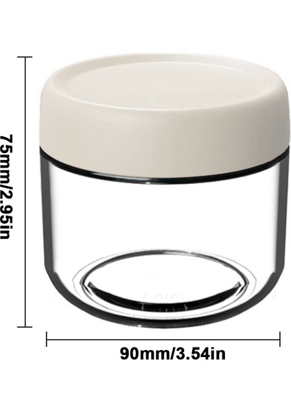 Cam Mason Kavanozları Gecelik Yulaflar Için Canlı Renklerde Kapaklarla Depolama Istiflenebilir Yoğurt Kapları Mühürlü Kavanozlar 300ML (Yurt Dışından) fiyatları