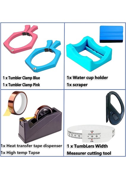 Sublimasyon Tumbler Sincap Kitleri, Sincap Mükemmel Tumbler Kelepçesi 20 Oz Süblimasyon Boşlukları Tumks Tumplar Kesme Kelepçe Kavrama Aracı (Yurt Dışından) indirimleri