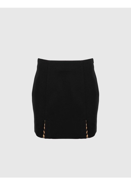 Lucija Siyah Kadın Etek modelleri