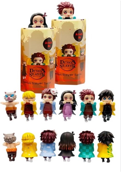 Sonny Angel Kendinden Yapışkanlı Cep Telefonu Tablet Araç Aksesuarı Demon Slayer Series modelleri