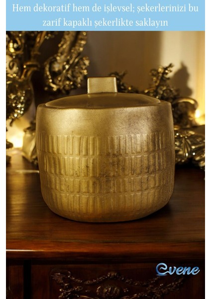 Kapaklı Şekerlik Drajelik Şekerlik Model 17