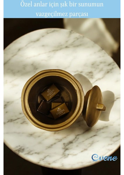 Kapaklı Şekerlik Drajelik Şekerlik Model 17