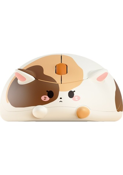 Kedi Kablosuz Fare Taşınabilir 2.4g Kablosuz Masaüstü Dizüstü Bilgisayar Evrensel Sevimli Kedi Kız (Yurt Dışından)