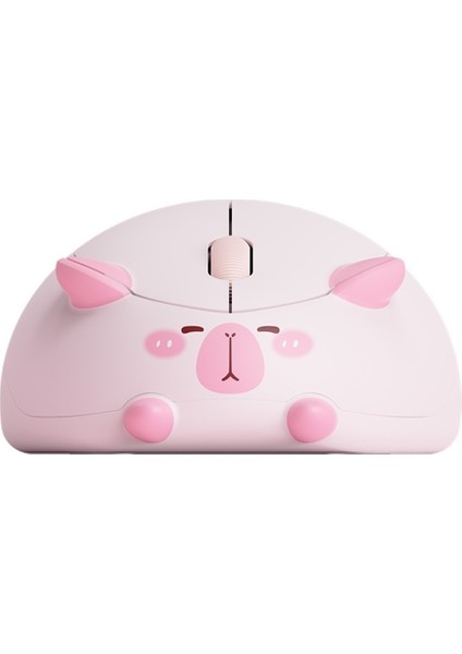 Kedi Kablosuz Fare Taşınabilir 2.4g Kablosuz Masaüstü Dizüstü Bilgisayar Evrensel Sevimli Kedi Kız (Yurt Dışından)