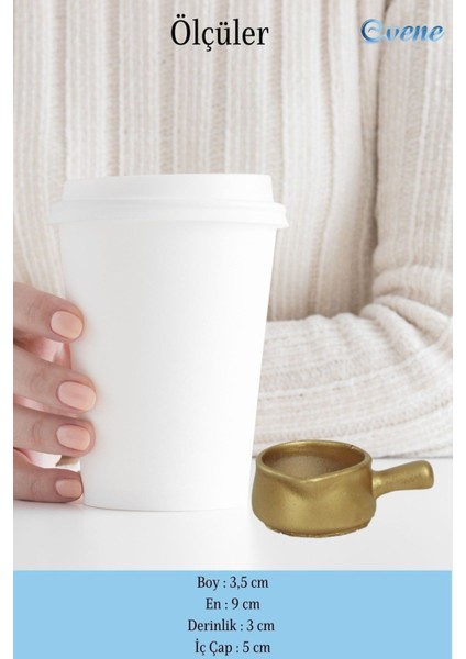 Mumluk Şamdan 3 Adet Tealight Uyumlu Üçlü Tava Model