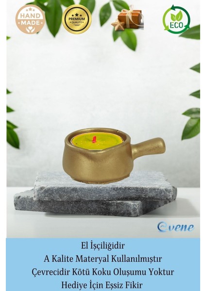 Mumluk Şamdan 3 Adet Tealight Uyumlu Üçlü Tava Model