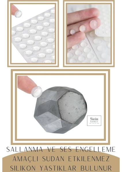 Ayaklı Saksı Ahşap Büyük Boy 1 Adet Altın Renk Eskitme Uygulamalı Ayaklı Yuvarlak Model