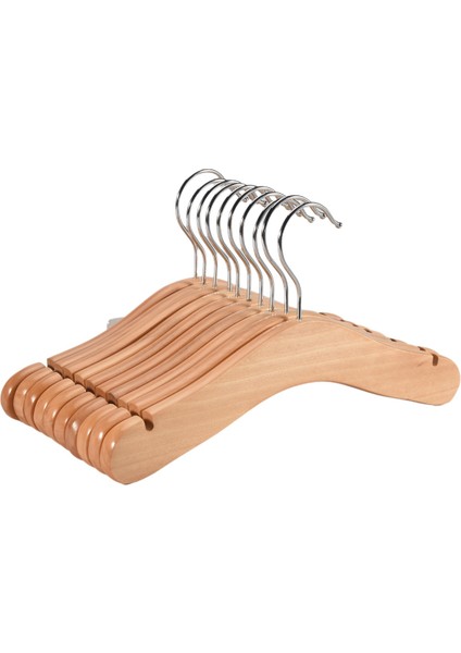 Ahşap Bebek Askıları, Çocuk Askıları, Çocuklar Için Çentikli Omuz Tasarımı, Dekorasyon Askısı, 10 Paket, Orta (Yurt Dışından) fiyatları