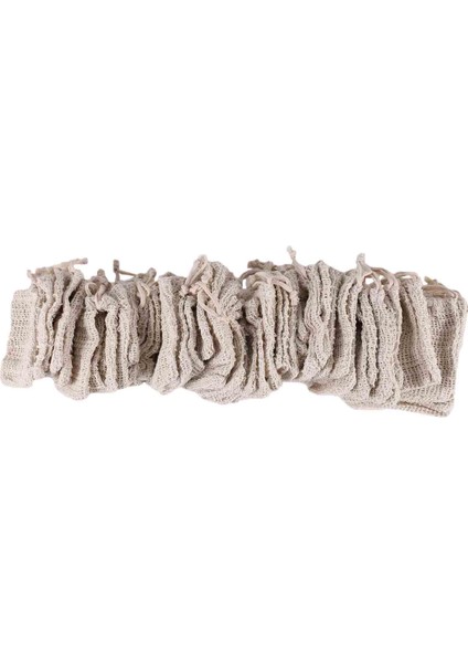 Duş Banyo Sisal Sabun Çantası Doğal Sisal Sabun Torbası Eksfoliye Edici Sabun Tasarrufu Torbası Tutucu 50PCS (Yurt Dışından) modelleri