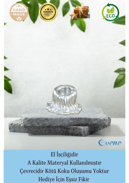 Mumluk Şamdan Tealight Mum Uyumlu Küçük Erimiş Mum Model