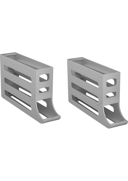 30 Yumurta Buzdolabı Için Yumurta Tutucu -Auto Haddeleme Buzdolabı Yumurta Organizatörü, Uzay Kurtarıcı Yumurta Dağıtıcı Tutucu, 4 Katman Buzdolabı Gri (Yurt Dışından) fırsatları