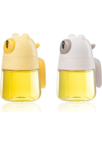 2pcs Gıda Sınıfı Yağ Dispenser Cam Yok Yağ Püskürtücü Mutfak Yemek Fırlatma Kızartma Izgara (Yurt Dışından)