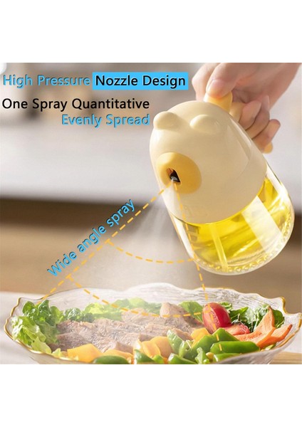 2pcs Gıda Sınıfı Yağ Dispenser Cam Yok Yağ Püskürtücü Mutfak Yemek Fırlatma Kızartma Izgara (Yurt Dışından) fırsatları