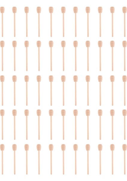 55 Paket 6 Inç Ahşap Bal Kepçe Çubukları, Bal Reçeli Kavanoz Dağıtım Için, Mini Ayrı Ayrı Sarılmış, Düğün Iyilikleri (Yurt Dışından)