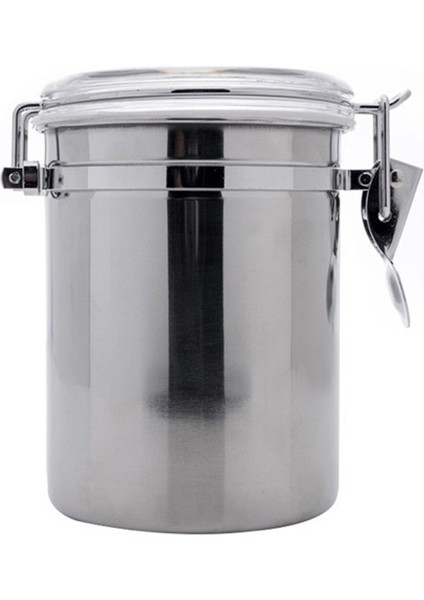 Gıda Mühürlü Kutu Sütü Toz Kahve Çekirdekleri Çay Depolama Toka Taze Tutma Kavanoz Depolama Kapalı Tank L (Yurt Dışından)