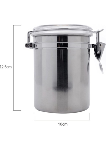 Gıda Mühürlü Kutu Sütü Toz Kahve Çekirdekleri Çay Depolama Toka Taze Tutma Kavanoz Depolama Kapalı Tank L (Yurt Dışından) indirimleri