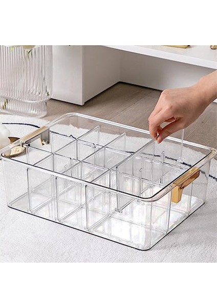 Kutu Gardırobu Armoire Depolama Rafı Asma Çorap Organizatör Bölmesi Soak Masanın Altında Yatak Odası Ürünleri (Yurt Dışından) indirimleri