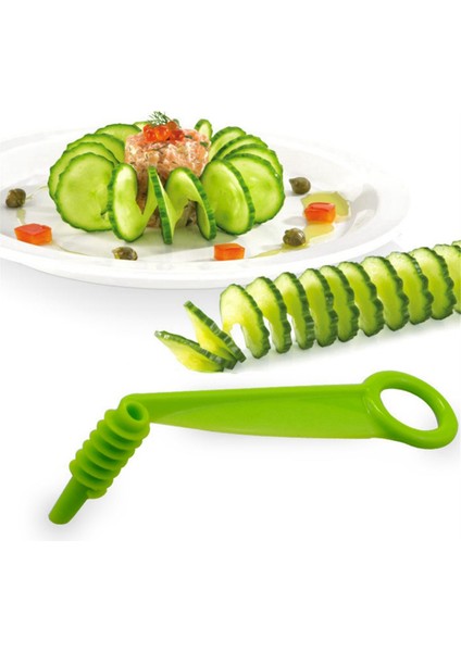 Mutfak Cihazı Kesme Patates Kesim Manuel Patates Kesici Sebze Dilimleyici Manuel Spiral Vidalı Dilimleyici Patates Kesme Gadget (Yurt Dışından) indirimleri