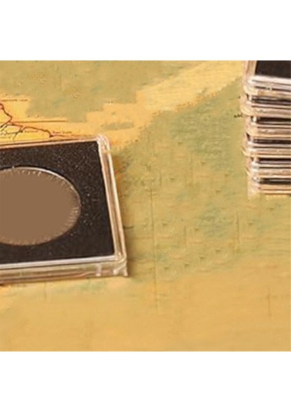 50 Adet Para Kapsülleri, 5 Boyu Siyah Contalı Para Snap Tutucular 20/25/30/35/40MM, Madeni Para Toplama Için Net Para Kasaları (Yurt Dışından) indirimleri