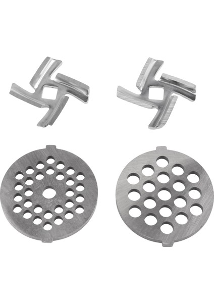 Et Öğütücü Yedek Parçaları 2 Adet Kesici Kesme Bıçağı 2pc Med Helikopter Plakaları MG30/60 Öğütücü Için Mincer Parçası (Yurt Dışından) fiyatları