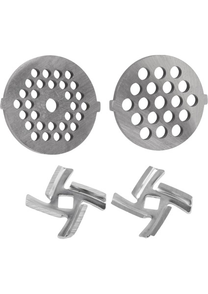 Et Öğütücü Yedek Parçaları 2 Adet Kesici Kesme Bıçağı 2pc Med Helikopter Plakaları MG30/60 Öğütücü Için Mincer Parçası (Yurt Dışından) modelleri