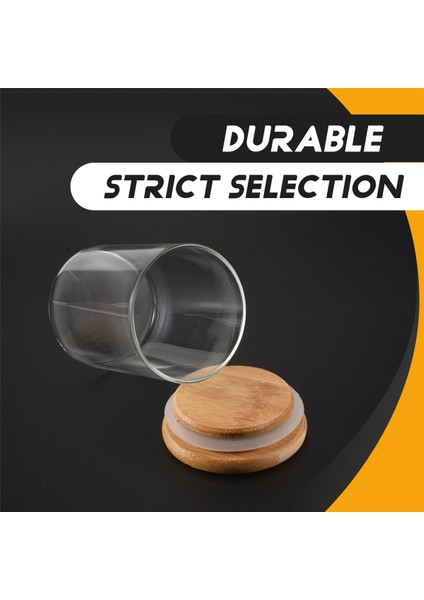 10PCS Bambu Ahşap Kapak Cam Kavanoz Kavanozu Air -Sabit Teneke Kutu Mutfak Depolama Şişeleri Kavanozlar Gıda Konteyneri Çay Kahve Çekirdekleri Şeker Kavanoz (Yurt Dışından) indirimleri