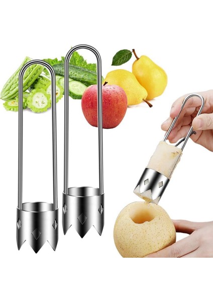 Armut Çekirdeklerini, Meyve Çekirdeklerini, Sebze Çekirdeğini, Delikleri ve Çekirdekleri Çıkarmak Için Paslanmaz Çelik Corer (Yurt Dışından) fiyatları