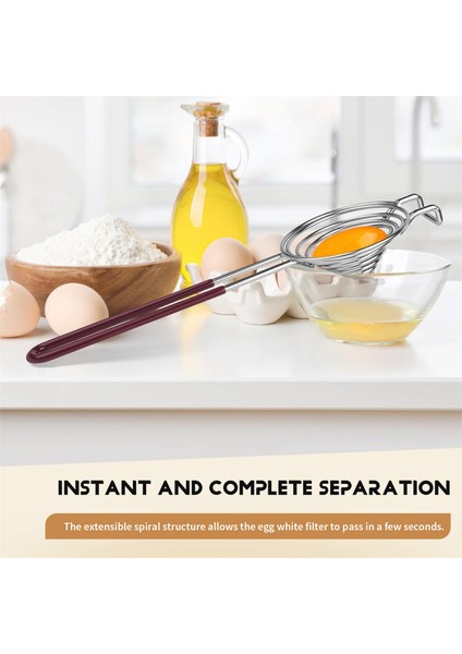 Yumurta Ayırıcı, Sarısı Beyaz Ayırıcı Aracı, Yumurta Sarısı Ayırıcı Mutfak Aracı Beyaz Sarısı Filtre Yumurta Sive Eğlenceli Yumurta Ayrayıcılar (Yurt Dışından) indirimleri