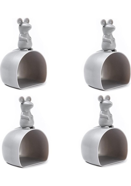 Basit ve Şık Pirinç Ölçüm Bardak Kaşık Pirinç Kupası Fare Şeklinde Ölçüm Kupası Ev Mutfak Gadgetları (Yurt Dışından)