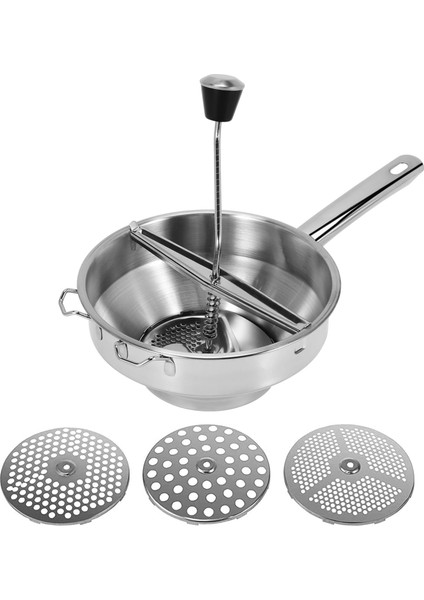 Rotary Food Fabrikası Patates Ricer Pure Veya Sebze Çorbası Yapmak Için Harika 3 Değiştirilebilir Diskli, Bebek Mamaları (Yurt Dışından)