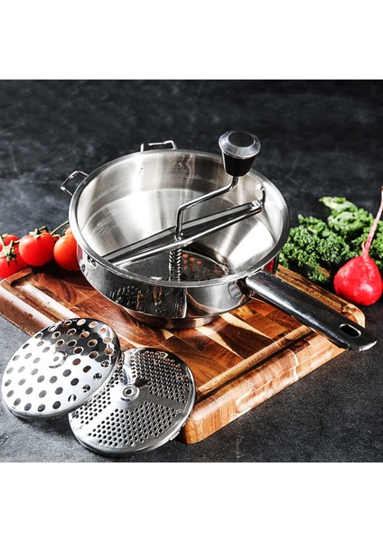 Rotary Food Fabrikası Patates Ricer Pure Veya Sebze Çorbası Yapmak Için Harika 3 Değiştirilebilir Diskli, Bebek Mamaları (Yurt Dışından) fırsatları