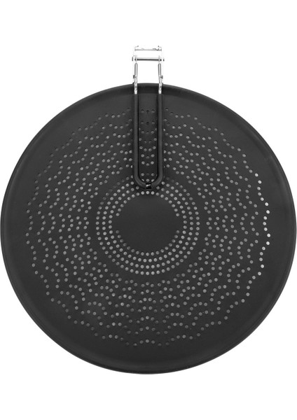 13 Inç Silikon Sıçrama Ekranı - Katlanır Saplı Tava Kapağı, Isıya Dayanıklı Yağ Sıçraması, Isı Yalıtım Siyahı (Yurt Dışından) modelleri